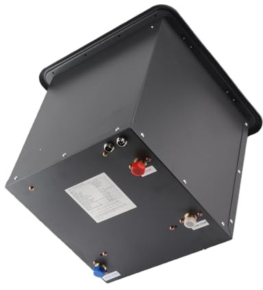 Acouto Chauffage sans Réservoir 12 V RV 61 000 BTU/H avec Panneau de Commande LCD, Porte pour Camping-car, Chauffage sans Réservoir Haute efficacité pour Camping-car 12 V RV AterRV Hot