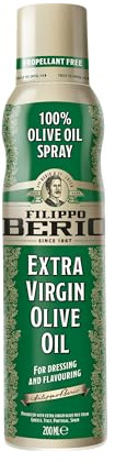 Filippo Berio Extra Virgin Olive Oil Spray 200 ml (Pack of 6)