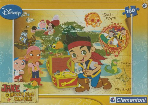 Puzzle 100 Jake and pirates from Neverland