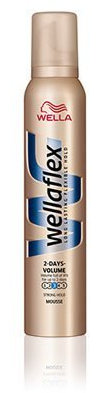 Wella Flex Styling Mousse 2-Days Volume 200 Ml by WELLAFLEX