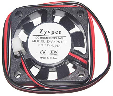 40mm FSY40S12L 12V 0.05A 2Wire 4cm square humidifier Fan Cooling fan 4010S