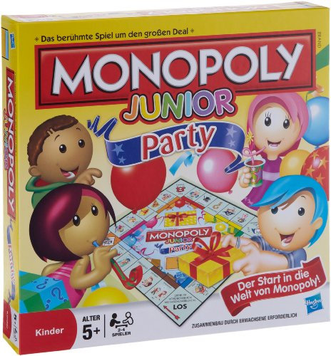 Monopoly 36887100 - Monopoly Junior Party, (Edition 2012)