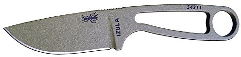 ESEE, Outdoormesser, Izula Dark Earth with Kit, Klinge: 6,7 cm, Drop Point, Jagdmesser, Full Tang