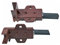 Carbon brushes, carbon, motor brushes, 6.3 mm, for Indesit washing machine C00196539