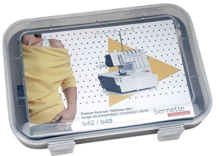 Bernette Coverlock Nähfuß-Set 8-teilig für B42 + B48