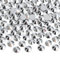 Jollin Glue Fix Flatback Rhinestones Glass Diamantes Gems for Nail Art Crafts Decorations Clothes Shoes 4.8mm (SS20 576pcs, Silver)