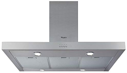 Whirlpool WIB93LMX 603 m³/h Cappa aspirante Acciaio inossidabile B - Cappe (603 m³/h, Aspirante/Filtrante, B, A, C, 69 dB)
