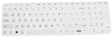N/A Keyboard Protector Skin Film Cover White for HP Pavilion 15 Laptop