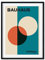 MReinart Bauhaus Plakat Ausstellung 1923 Weimar - DIN A3 Poster Ungerahmt Reproduktion 250 g/m², Weiß, Einheitsgröße
