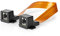 Ex-Pro Patch Network Cable Window Feed-Through Extender 2x RJ45 CAT5e Female Unshielded U/UTP 0.3m Black