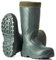 Federleichte gefütterte Gummistiefel Herren EVA Thermo 40-47 warme Winter Stiefel Arbeitsstiefel mit Futter Anglerstiefel (Olivgrün, 43)