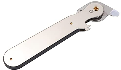 Tin Openers Manual Can Opener Staiess Steel Tin Opener Kitchen Can Piercer for Restaurant Home Camping (Color : As Shown)