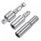 sourcing map Socket Accessory Set, 7mm Deep Socket 360° Rotatable Hex Shank Impact Driver Adaptor Universal Joints with 1/4 Drive