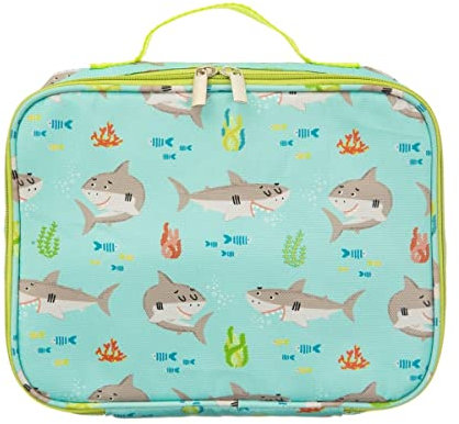 eBuyGB Insulated Kids Lunch Bag Thermal Meal Prep Tote School Lunch Box for Boys Girls (Shark)