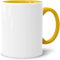 Acen Merchandise Tazze a sublimazione senza stampa AAA | Singole o in set | Tazze fotografiche per stampa a sublimazione | Tazze vuote per stampa a calore a sublimazione (12 pezzi, giallo)