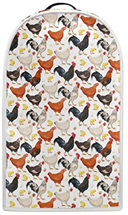 BYCHECAR Cute Chicken Dust Cover for Blender Cover Stand Mixer or Coffee Maker Appliance Cover Dust Proof Mixer Accessories, Machine Washable