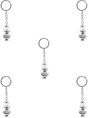 Lot de 5 brûleurs d'encens chrétiens porte-clés religieux porte-clés bijoux