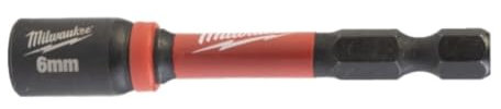 Milwaukee Shockwave 4932492435 - Llave de vaso hexagonal magnética 65 6 mm