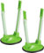 2 Pcs Baggy Racks, Adjustable Sandwich Bag Stand Holders, Food Storage Bags Clips Stands, Plastic Reusable Freezer Bag Racks Holders, Food Prep Bag Holders Stands