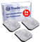 3x Trade-Shop Aktivkohlefilter/Antigeruchsfilter/Filtermatte kompatibel mit Tefal, kompatibel mit Moulinex Fritteusen, Ersatz für Tefal 792633