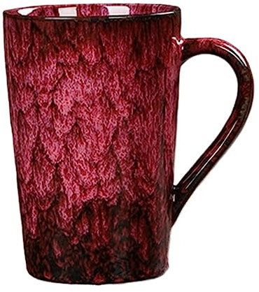 Tazza da Caffè e tè Tazze Tazza In Ceramica Smaltata Personalizzata Da 400 Ml Tazza Per Bere Da Ufficio Di Grande Capacità Tazza Per La Colazione Del Latte Per La Casa Tazzine da Caffè (Color : B, S