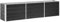 Pozsne Lit Surélevé de Jardin 240x40x45 cm Anthracite Acier Galvanisé Extérieure Jardinière Surélevée Fournir Espace Suffisant Pot de Fleurs Élégant Accessoire pour Plantes Légumes