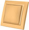 Interrupteur va et vient,interrupteur mural or couleur 1 voie,interrupteur mécanique mural 86 mm, interrupteur standard 10 Amp, 250 V