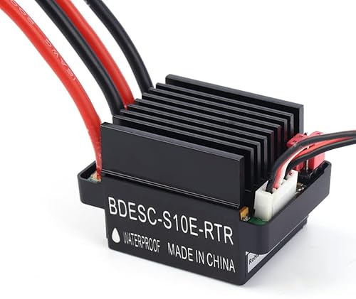 Artibetter 320a Bürstenmotor Controller Esc Für Rc LKW Boot Mit Spannungsbereich Und Strapazierfähigem Hartplastikgehäuse Kompatibel Mit Wiederaufladbaren Und Lithium-akkus