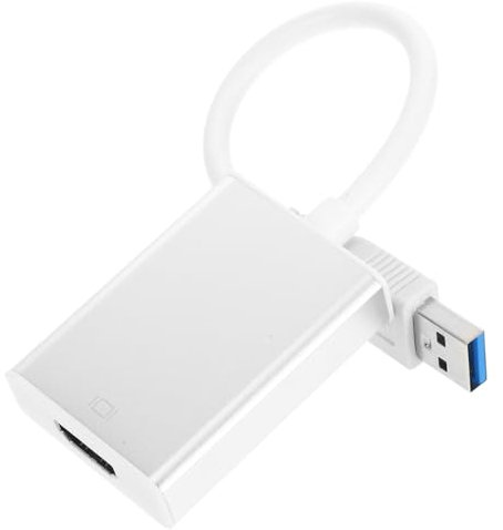 Gadpiparty USB Adapter Für Pc Laptop Mit Videoausgabe Und Anzeigefunktionen Für HDTV Tv