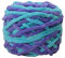 RALIYATX Hilo de tejer, hilo de tejer de algodón suave tejido a mano para ropa de invierno, 46 segmento azul tinte