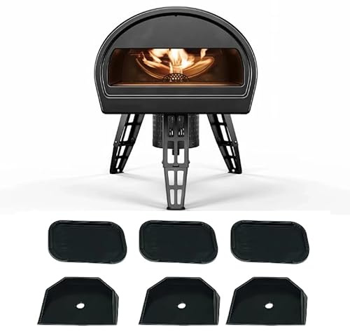 Fit Gozney Roccbox Pizza Oven Black Rubber feet Surface Protectors Pack of 3