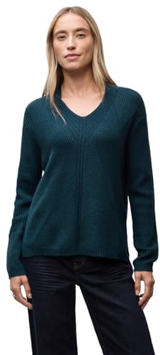 Street One Damen V-Neck Strukturpullover