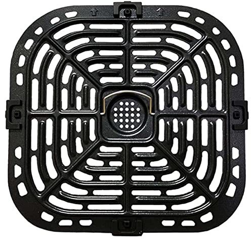 Correa Air Fryer Grill Plate for Instants Plus 6QT Air Fryers, Upgraded Square Grill Pan Tray Replacement Spare Parts Accessories