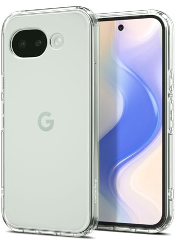 Spigen Ultra Hybrid für Google Pixel 10a -Crystal Clear | Air Cushion Tech, Anti-Yellowing, Militär-Grade Schutz, Spigen Signature Serie