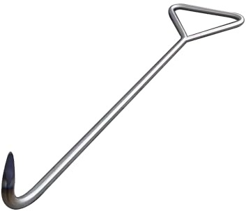 DECAKE Heavy Duty Manhole Key Opener Tool for Sewer Grates and Drain Lids