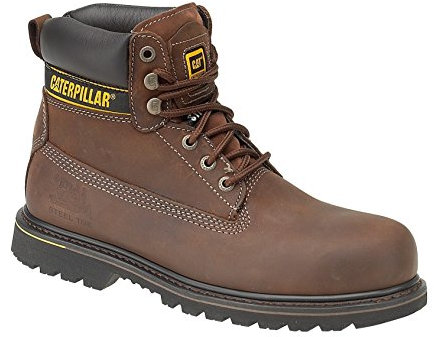 Cat Footwear Holton Sb, Herren Arbeits- und Sicherheitsschuhe S1, Braun (Dark Brown), 47 EU / 13 UK