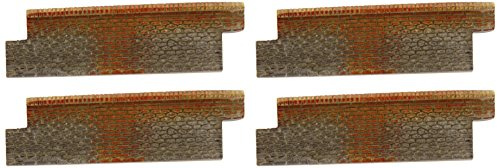 Hornby R8977 Skaledale 00 Gauge Brick Walling - Straight | Model Railway Accessories, Miniature Diorama Scenery for Hornby Train Sets, Lifelike Building Models, Scale 1:76
