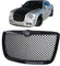 Carparts-Online GmbH 22314 – 19988 – Griglia del radiatore nel nido d' ape Design Nero