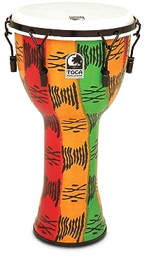 TOCA TO809254 Djembe Freestyle II Mech. Tuned Spirit Synth. Head 12 TF2DM-12S