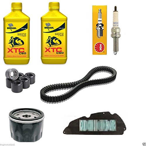 KIT TAGLIANDO OLIO BARDAHL FILTRI CINGHIA CANDELA RULLI