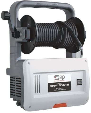SIP TEMPEST PW540/155 Electric Pressure Washer 2400W 150 bar 510L/h Wall Mounted & Portable Jet Wash