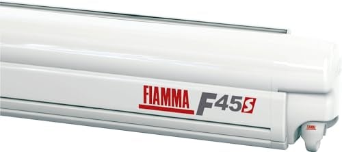 Fiamma Markise F45s Polar White 300cm Royal Blue Sonnenschutz Fahrzeug Wohnwagen Vordach Sonnensegel