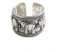 Helen de Lete S925 Sterling Silber Vintage Elefant Verstellbarer Ring