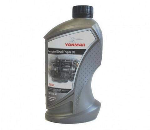 PARACHINISHOP Olio Motore Premium Diesel SAE 15W40 YANMAR 1 LITRO Accessori Barca Nautica