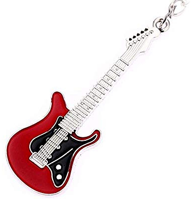 Leonor Porte-Clés Original Guitare Rock pour Les guitaristes, Musiciens, Fans de Rock, Livraison Rapide!