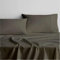 Cottingon Wohnmobil-Bettlaken für Kingsize-Betten, Baumwolle, 4-teilig, für bis zu 38,1 cm Tiefe Matratzen: Wohnmobil, Kingsize-Bett, 183 x 203,2 cm, Dunkelgrau