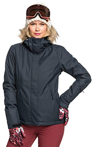 Roxy Damen Schneejacke Jet Ski - Schneejacke für Frauen, true black, L, ERJTJ03266
