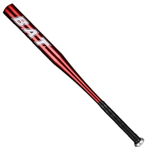 Batte de Baseball Aluminium 34 Pouces Rouge Batte Base-Ball métal antidérapante Adulte Pro Léger pour Exercice Joueurs Jeu Homme Femme 86cm de Longueur Solide la Durabilité à la Mode