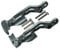 Arrma 1/7 INFRACTION 6S BLX Tuning Teile Aluminium Rear Body Post Fixed Mount - 2Pc Set Grey Silver