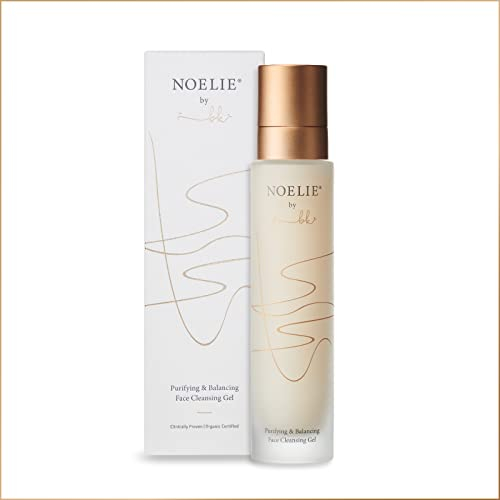 NOELIE Purifying & Balancing Face Cleansing Gel 100ml | hochwirksame Naturkosmetik | Premium Reinigungsgel für tiefengereinigte Haut | intensive Reinigung für unreine Haut | Made in Germany